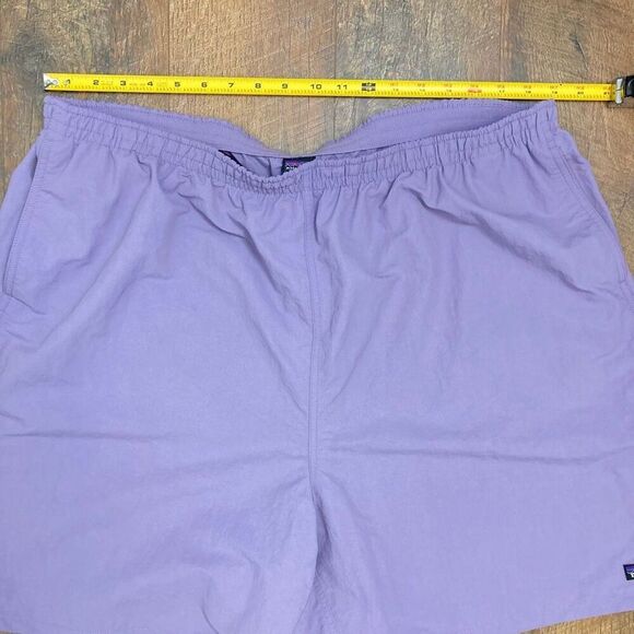 Patagonia Women’s Baggies Longs 7” Inseam Shorts Lavender Light Purple XXL 57035 - Picture 6 of 10